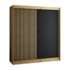 Ruime en moderne LAMELO 200cm kast met lattenbodem