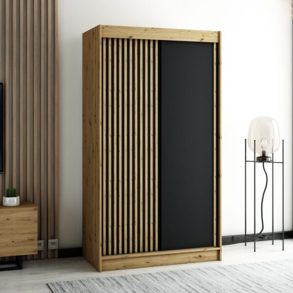 Ruime en moderne LAMELO120 met lamellen en lades