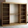 Interieur van LAMELO 250 kleerkast