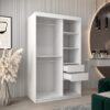 Kastinterieur 120. Zij is voorzien van legplanken, kledingroedes en lades. De kledingkast is bijzonder ruim en functioneel.