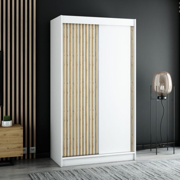 Ruime en moderne LAMELO120 met lamellen en lades