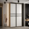 Schuifkledingkast CANNES 130 cm – diepte 45 cm — foto 2