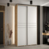 Schuifkledingkast CANNES 130 cm – diepte 45 cm — foto 3