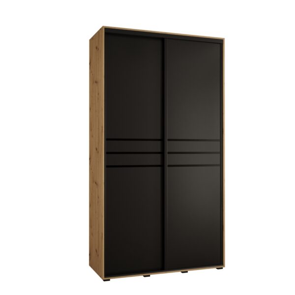 Schuifkledingkast CANNES 10-130cm - diepte 45cm