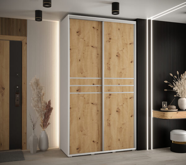 Schuifkledingkast CANNES 130 cm – diepte 45 cm — foto 10