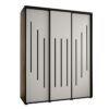 Kledingkast CANNES 8-190 - diepte 60cm
