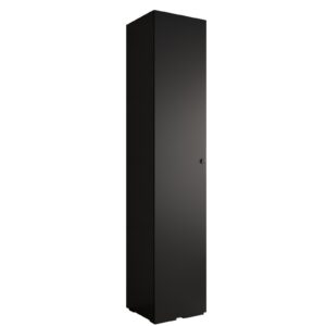 Smalle kledingkast INOVA 2 - 50cm Zwart + Zwart
