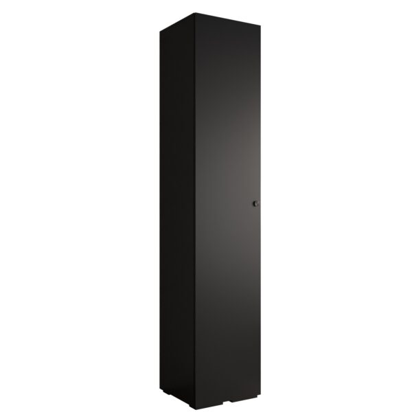 Smalle kledingkast INOVA 2 - 50cm Zwart + Zwart