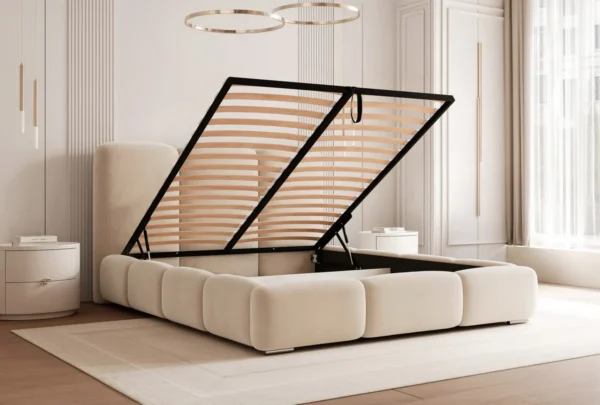 Bed met opbergruimte MAFFO Metal frame