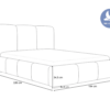 Bed MAFFO Afmetingen 160x200