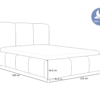 Bed MAFFO Afmetingen 200x200