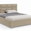 Beige gestoffeerd bed MOET met hoog hoofdbord