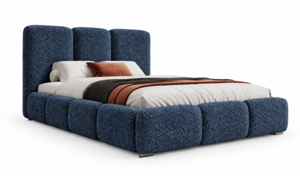 Gestoffeerd bed MAFFO met hoog hoofdbord Abriamo 14
