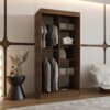 Schuifdeurkast RUBINO 100 cm — interieur