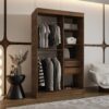 Schuifdeurkast RUBINO 120 cm — interieur